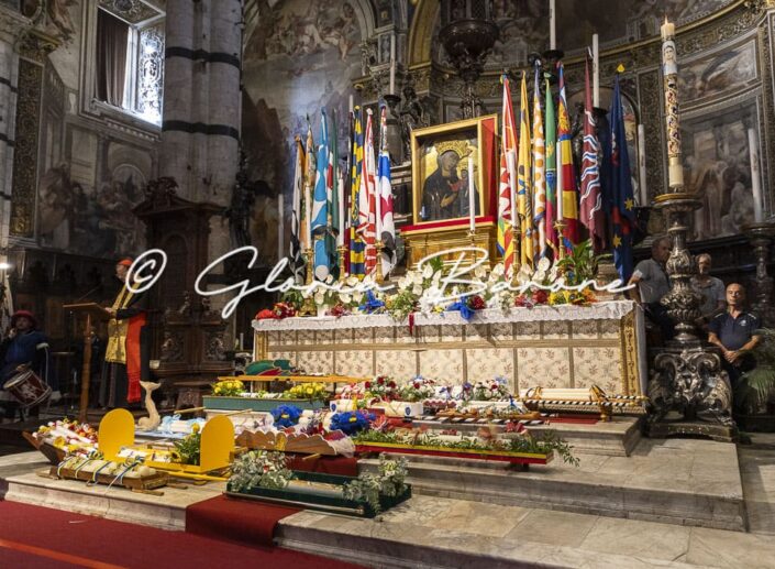 Palio agosto 2026 - processione dei Ceri e dei Censi